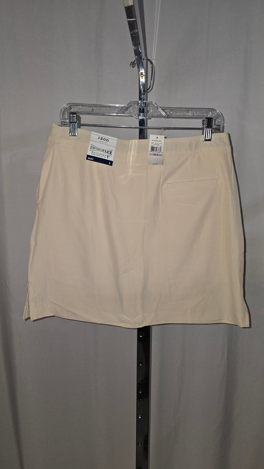 Izod women's Golf Skort - Tan - Size 6 - NWT