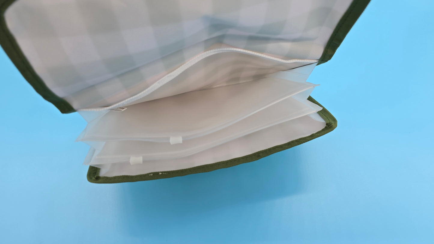 Thirty-One Gifts - Essential Organizer Portfolio - Classic Gingham