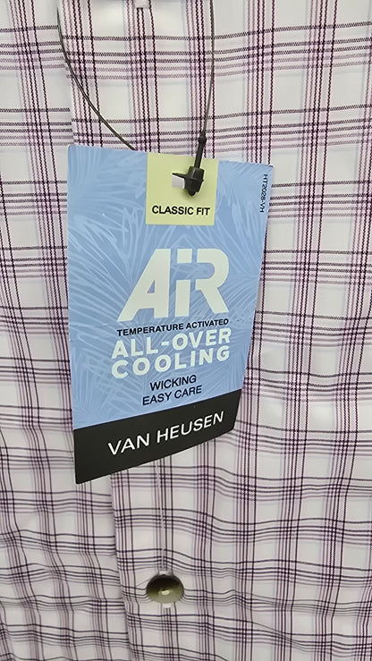 Van Heusen Men’s Air Cooling Short Sleeve Shirt XXL