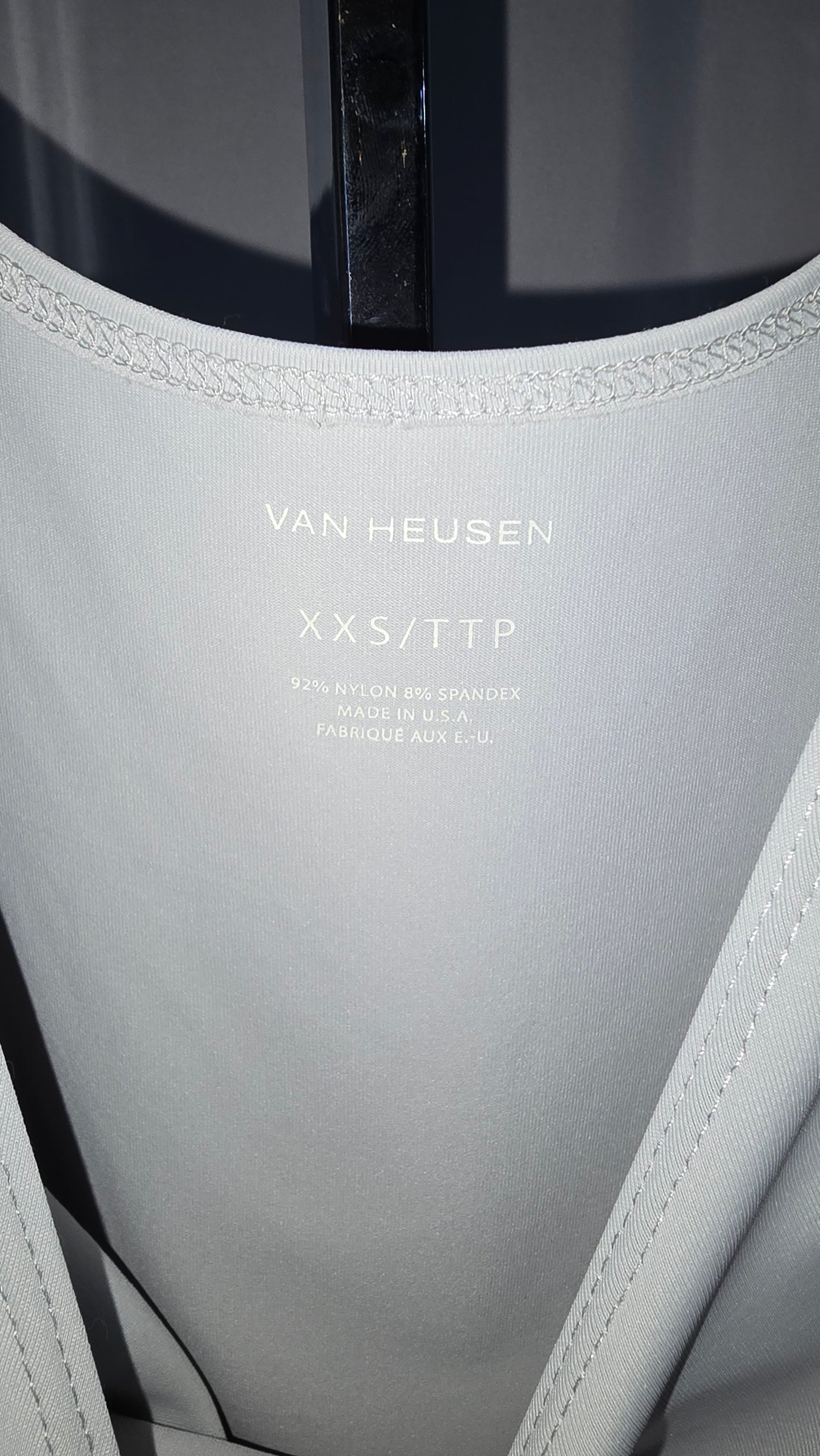 Van Heusen Women's Grey Tank Top - XXS