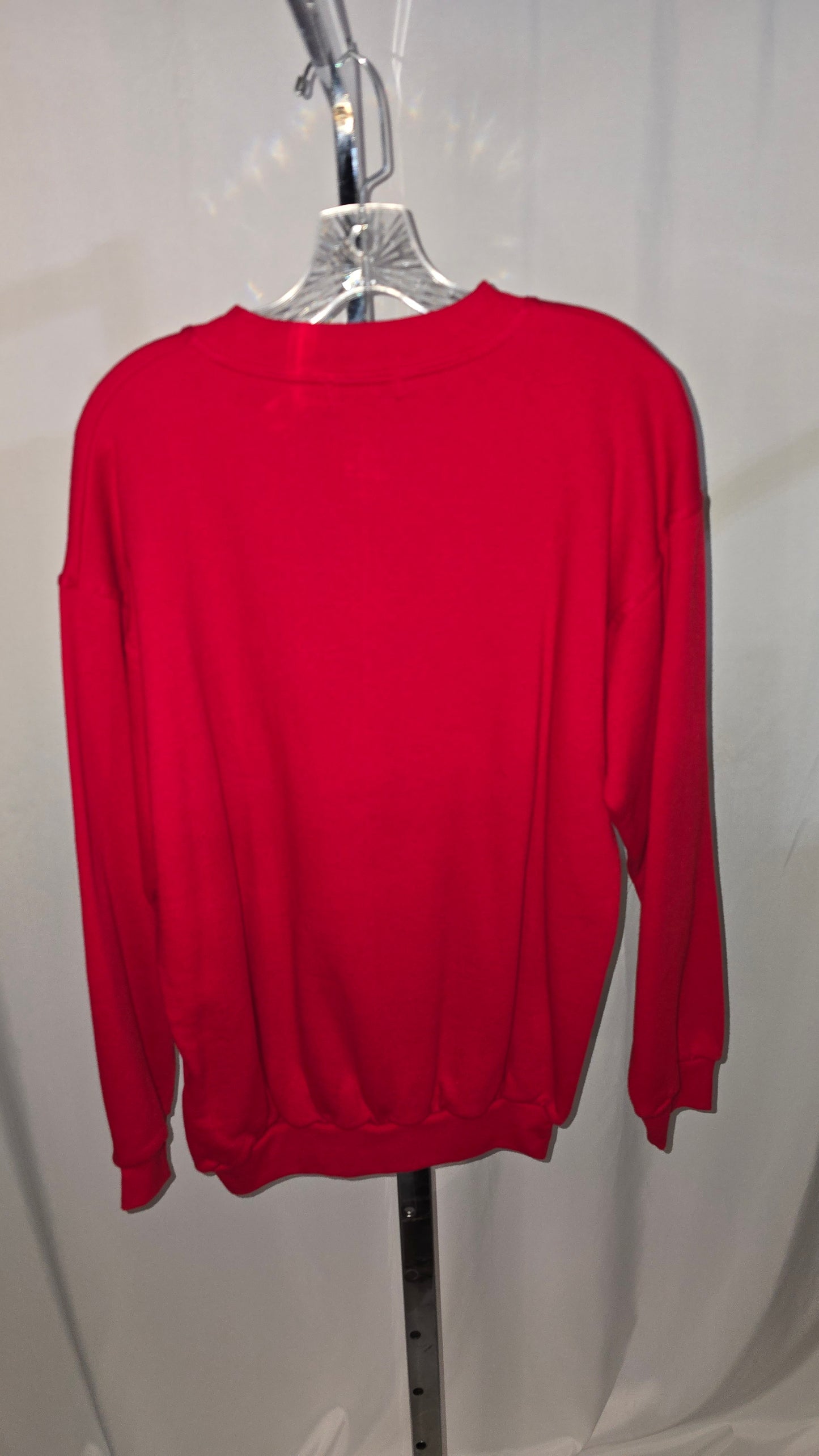 Clan Royal St. Andrews golf course Long Sleeve Sweater - Red - Size S - NWT