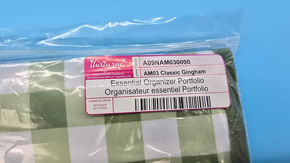 Thirty-One Gifts - Essential Organizer Portfolio - Classic Gingham