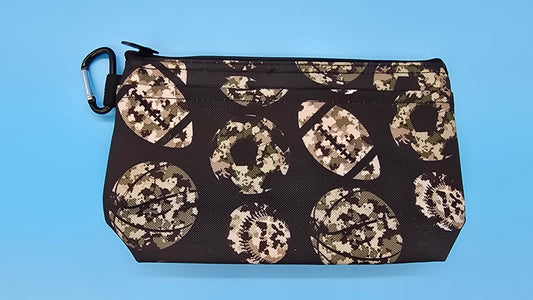 Thirty-One Gifts - Clear Clip Pouch - Play Ball