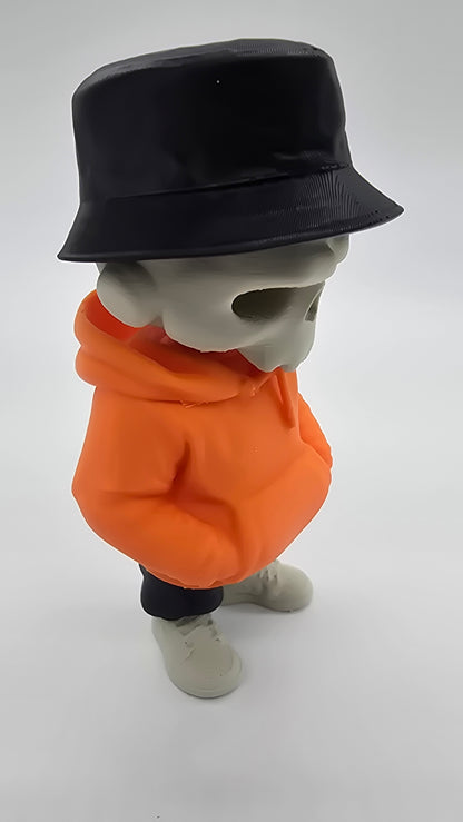 Shaka Brands 3D Printed Skull Streetwear Figurine