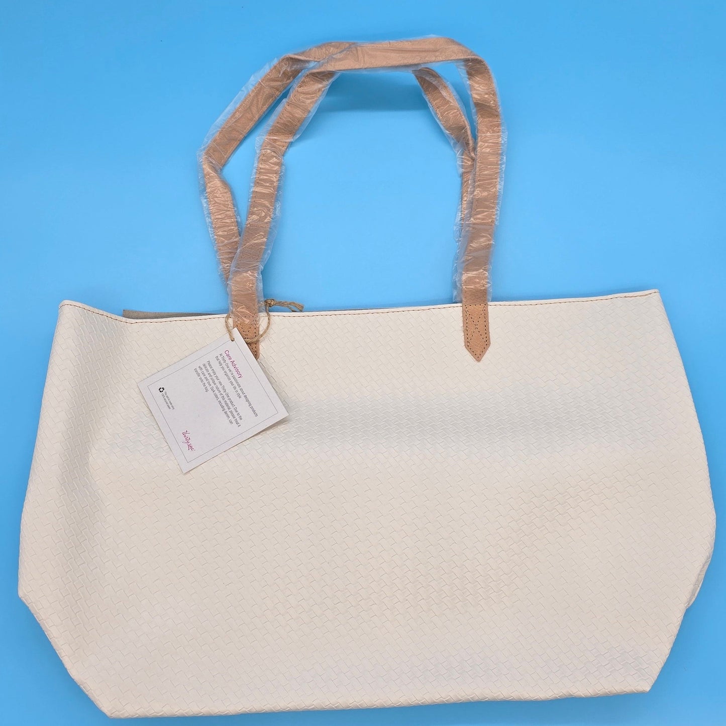 Thirty-One Gifts Modern Tote *White Basketweave*