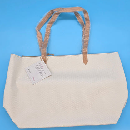 Thirty-One Gifts Modern Tote *White Basketweave*