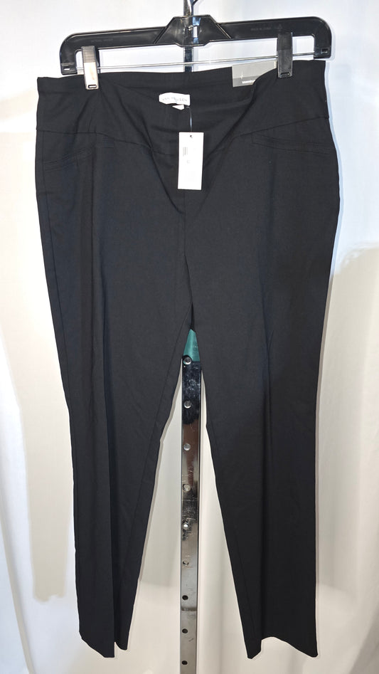 Van Heusen, Women's super stretch, pull on pant - Black - Size 12 short - NWT