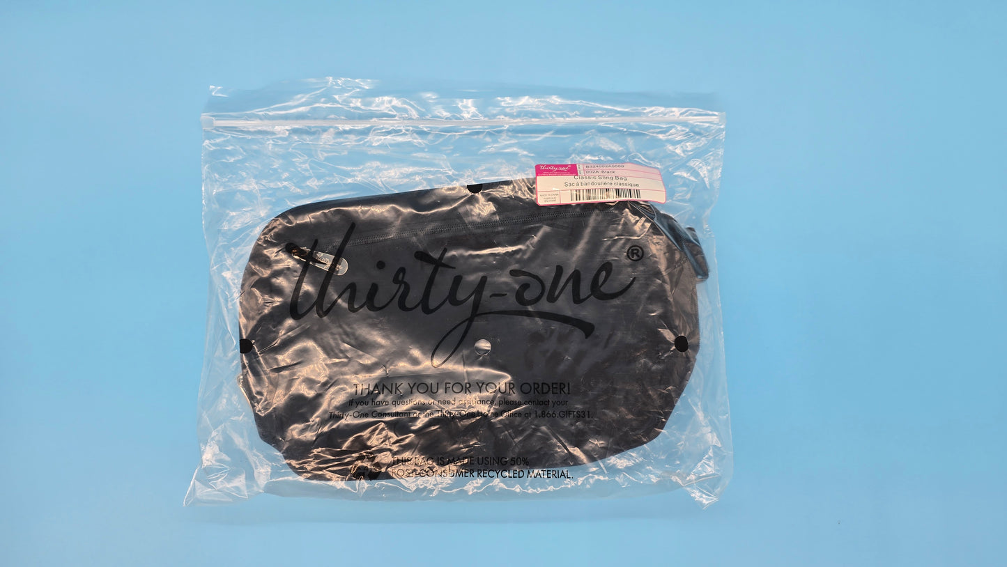 Thirty-One Gifts Classic Sling Bag *Black*
