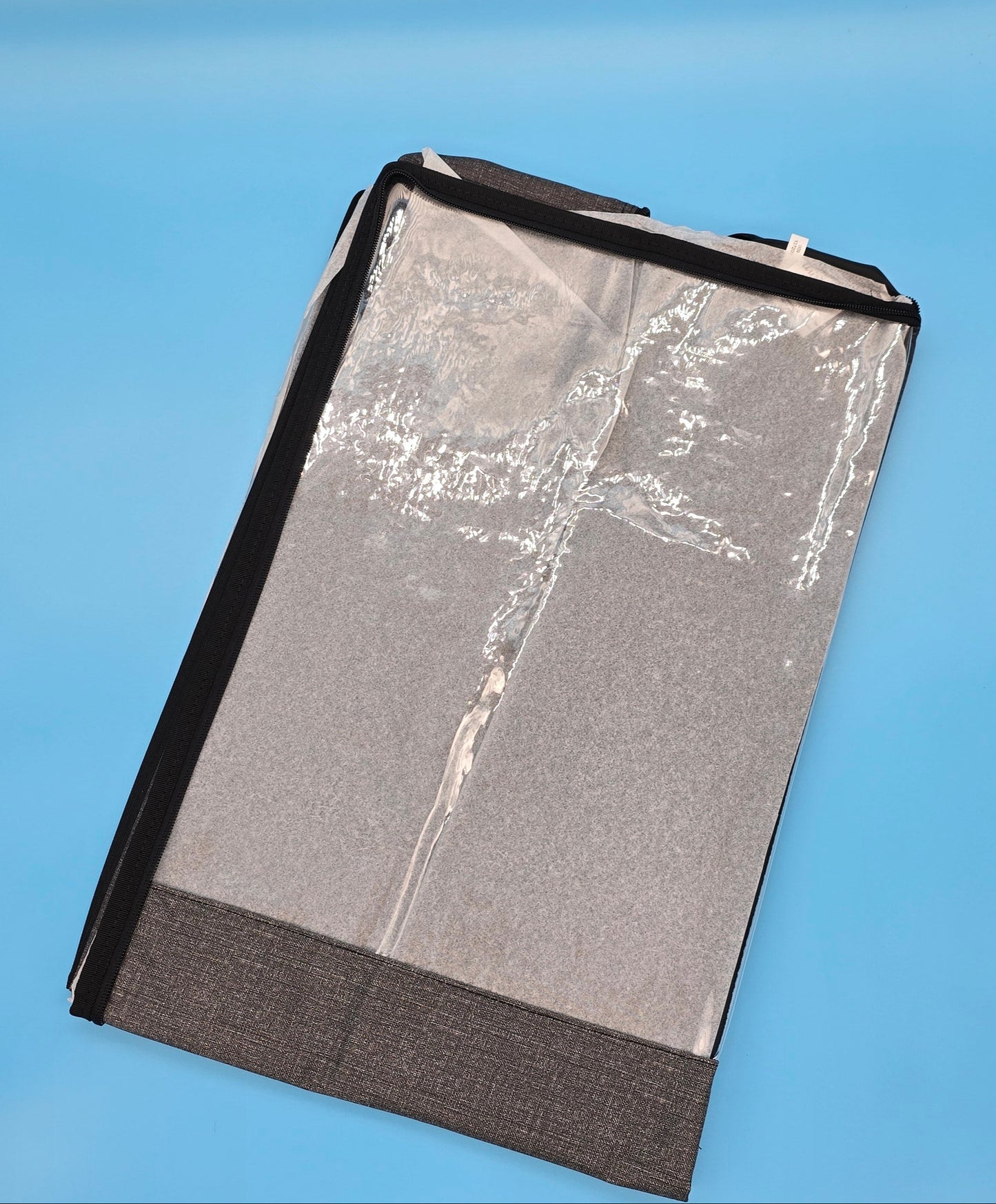 Thirty-One Gifts Tuck It Away Bin *Charcoal Crosshatch*