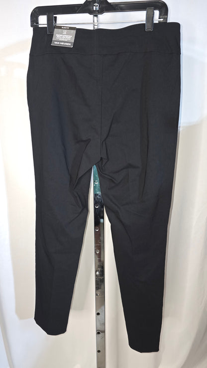 Van Heusen, Women's super stretch, pull on pant - Black - Size 12 short - NWT