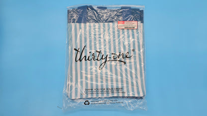 Thirty-One Gifts Essential Storage Tote *Summer Stripes*