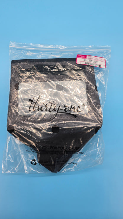 Thirty-One Gifts Your Way Rectangle *Charcoal Crosshatch*