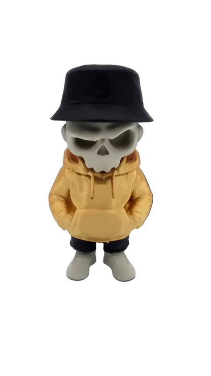Shaka Brands 3D Printed Skull Streetwear Figurine