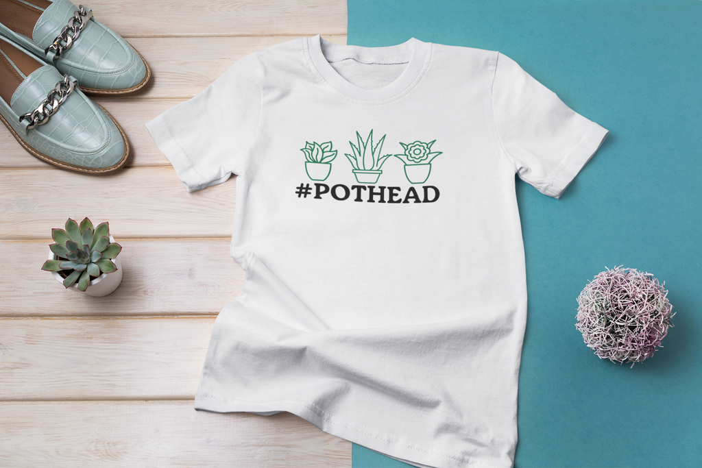 #Pothead Crew neck T-Shirt
