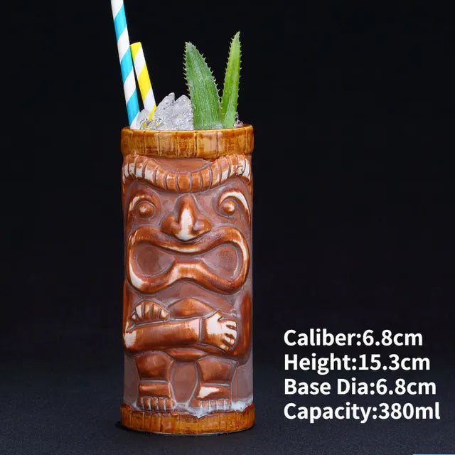 Hawaii Ceramic Tiki Mug