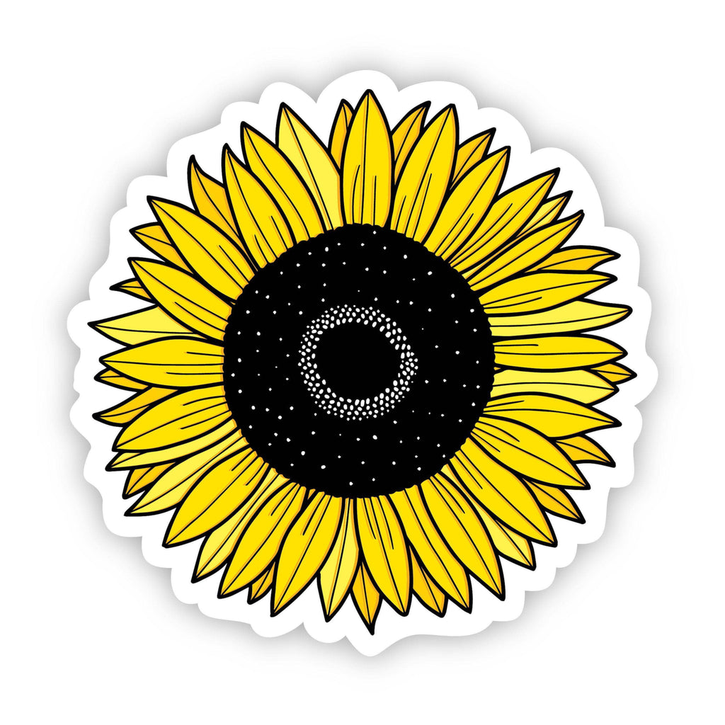 Sunflower Yellow Aesthetic Sticker