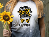 Mom Life Sunflower T-Shirt
