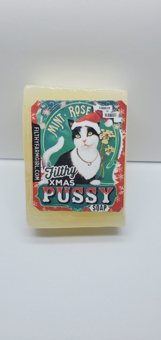 Filthy Farmgirl ~ Soap *Filthy XMAS Pussy* Small Bar (2 oz)