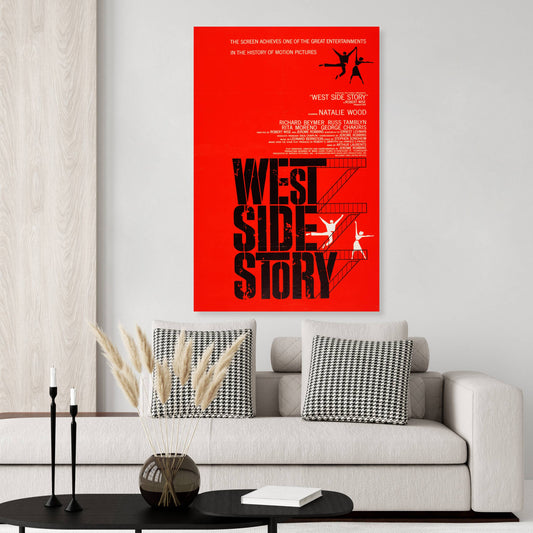 Vintage West Side Story Movie Poster - 11"x17"