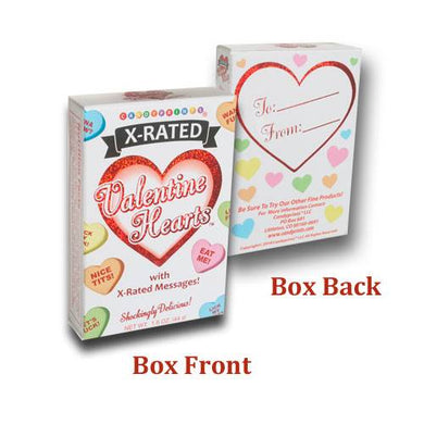X-Rated Valentine's Day Heart Shaped Candies