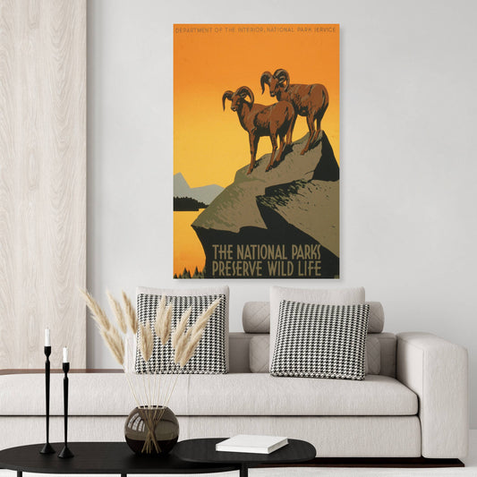 Vintage National Park Poster - 11"x17"