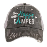 I'm A Happy Camper Trucker Hats