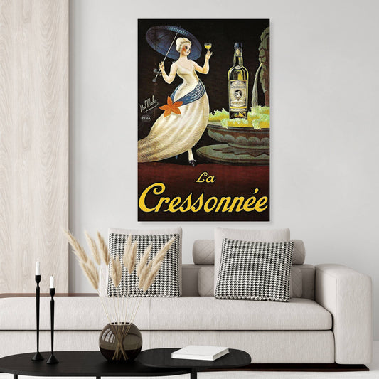 Vintage Style French Poster - 11"x17"