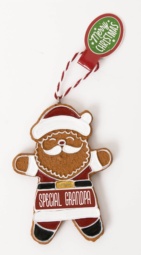 Scented Gingerbread Ornament - Special Grandpa