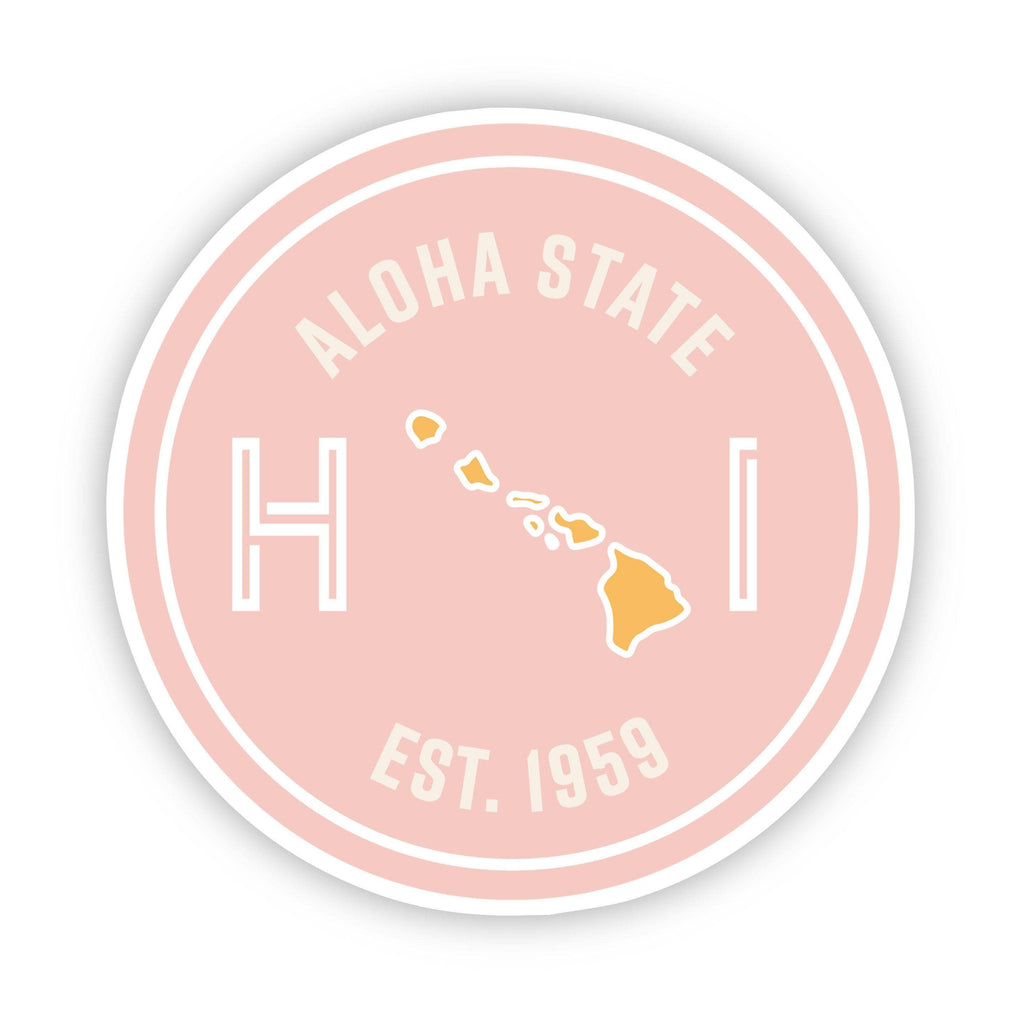 Aloha State Hawaii Sticker