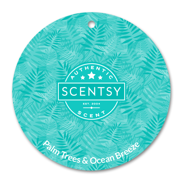 Scentsy ~ Scent Circle *Palm Trees & Ocean Breeze*