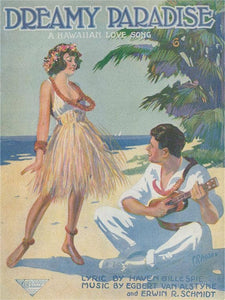 Hawaii - Vintage Image, Postcard