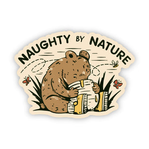 "Naughty by Nature" Sticker