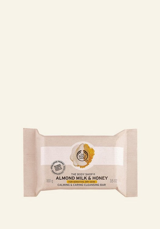 The Body Shop *Almond Milk & Honey* Soothing & Caring Cleansing Bar