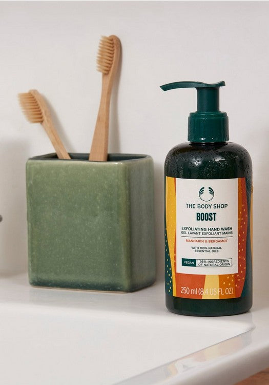 The Body Shop *Boost* Exfoliating Hand Wash