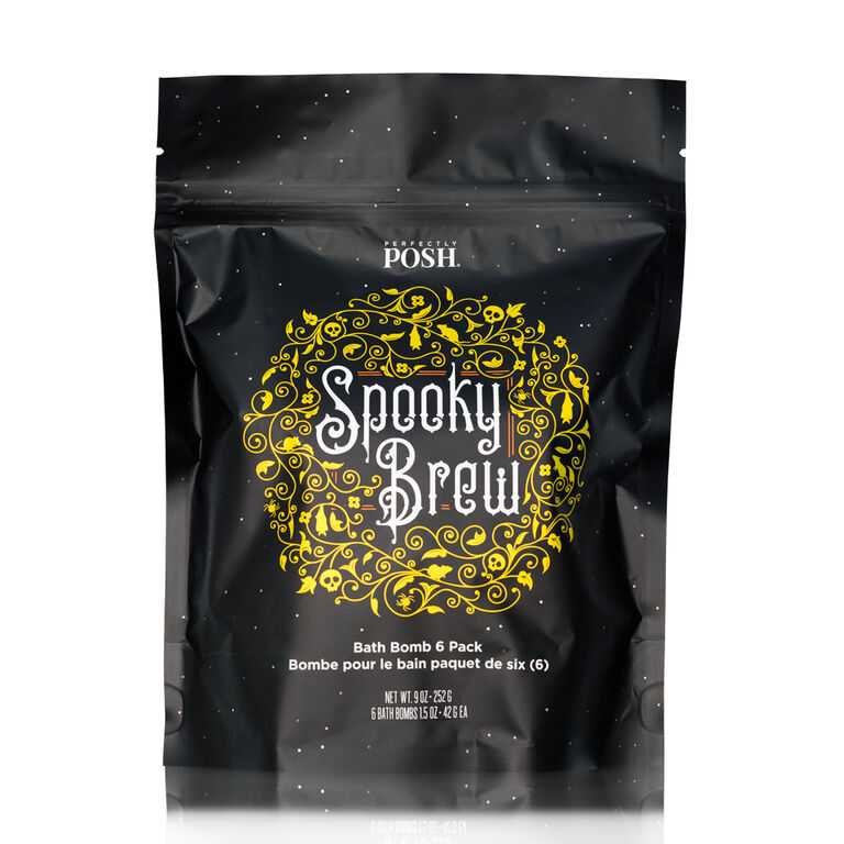 Perfectly Posh *Spooky Brew* Bath Bomb 6 Pack
