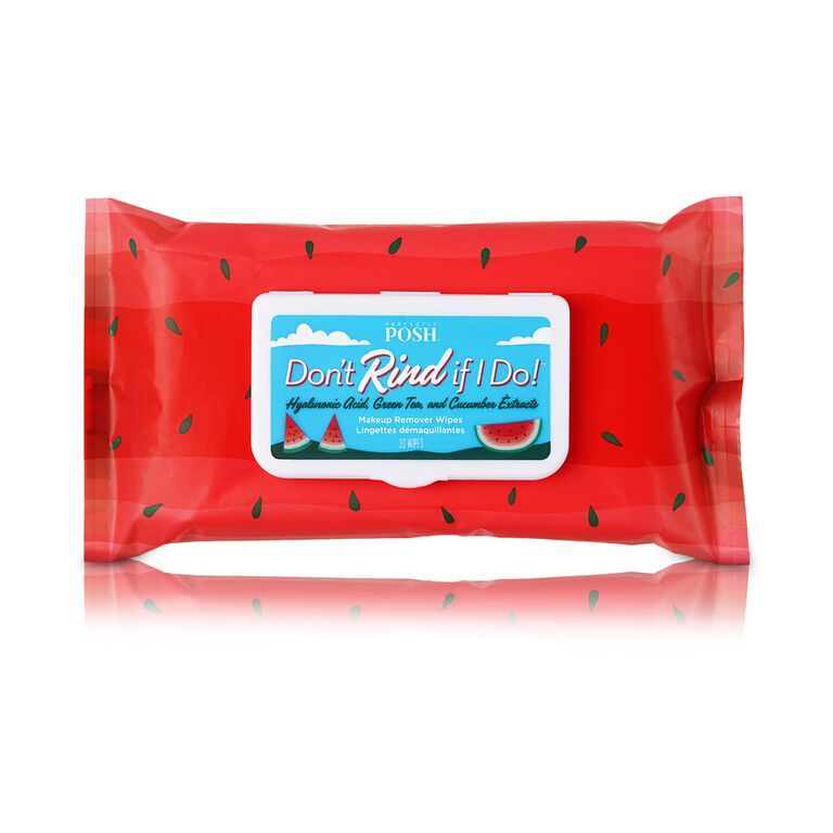 Perfectly Posh *Don't Rind if I Do!* Makeup Remover Wipes