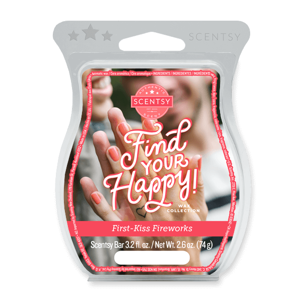 Scentsy ~ Wax Melt *Find Your Happy ~ First-Kiss Fireworks*