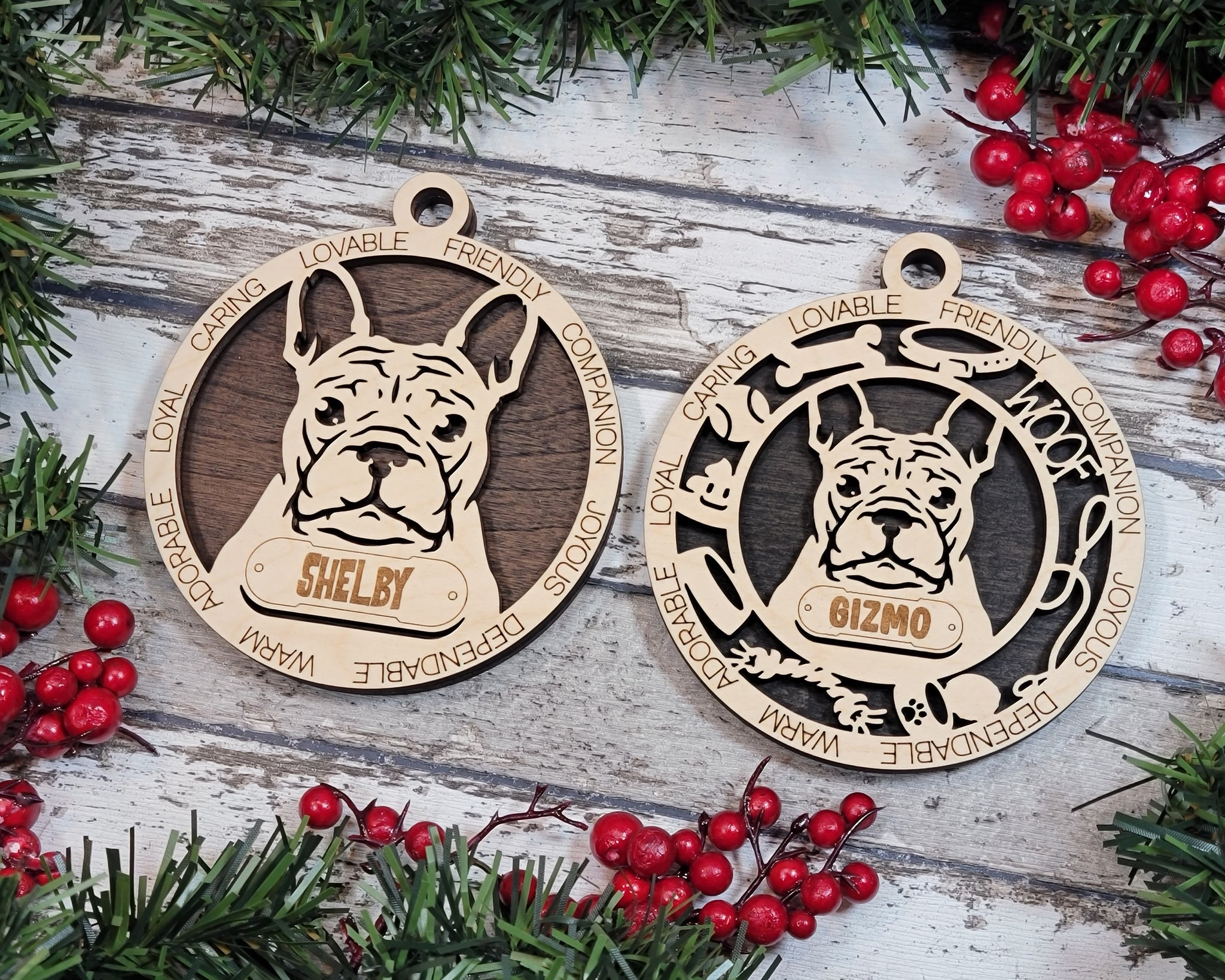 Next french bulldog on sale ornament