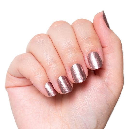 Color Street Gratitude is Everything Nail Strips Real Polish Rose Gold