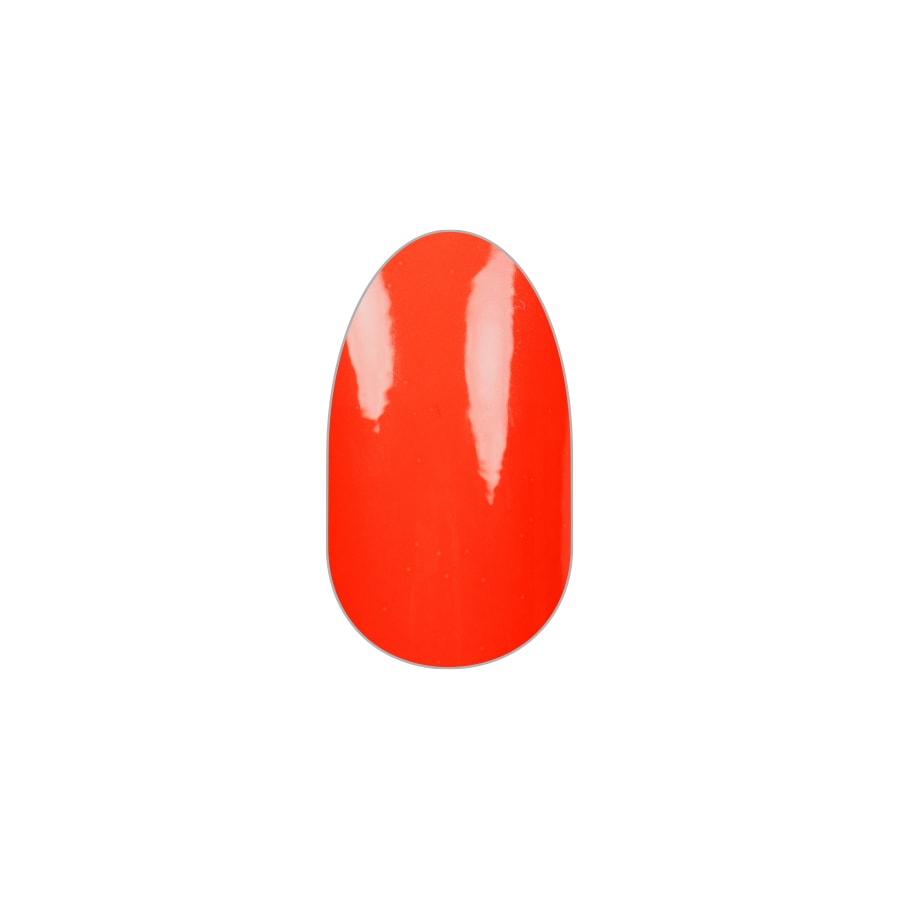Color Street High Voltage Nail Strips Neon Orange Real Polish