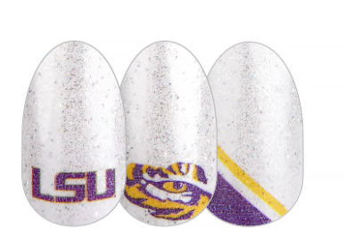 ColorStreet Nail Strips - Collegiate *Louisiana State University*