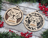Customizable Labrador Retriever Ornament