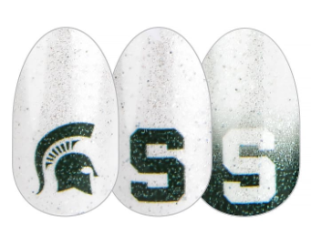 ColorStreet Nail Strips | Collegiate - Michigan State University | Real Polish | Easy Apply