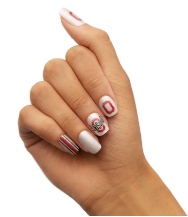 ColorStreet Nail Strips | Collegiate - Ohio State University | Real Polish | Easy Apply