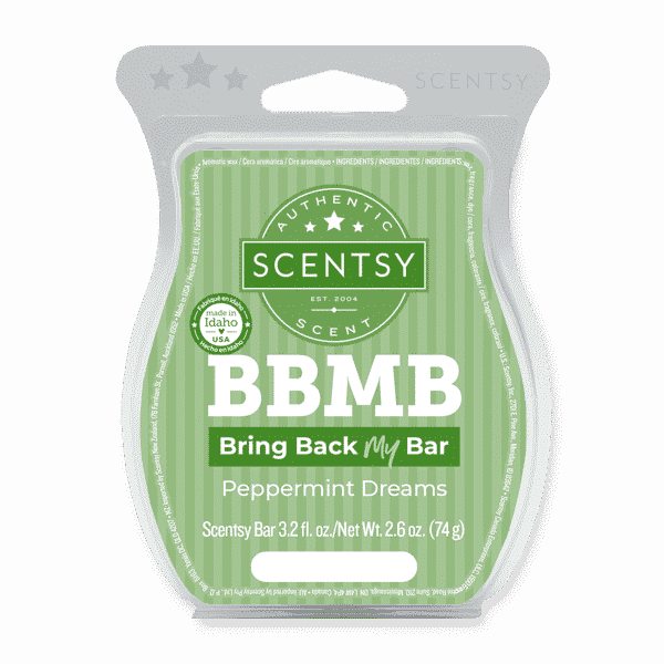 Scentsy ~ Wax Melt *Peppermint Dreams* Bring Back My Bar