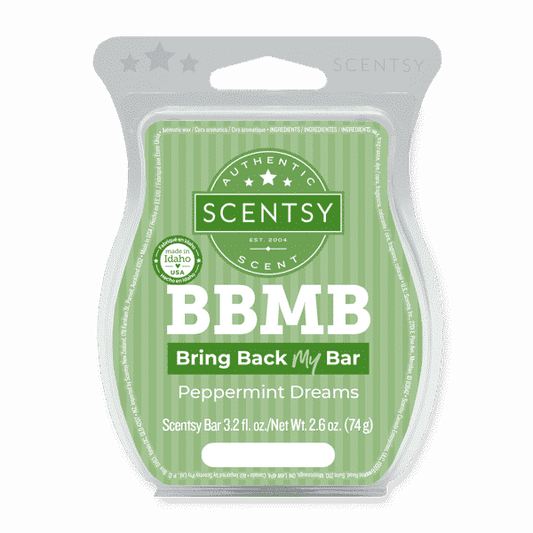 Scentsy ~ Wax Melt *Peppermint Dreams* Bring Back My Bar