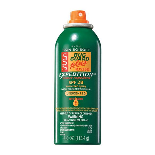 Avon ~ Skin So Soft Bug Guard Plus Aerosol Spray SPF 28