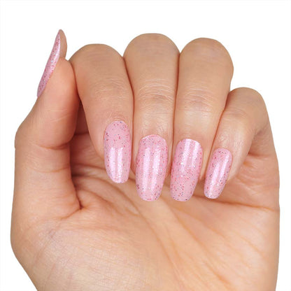 ColorStreet Nail Strips | Awareness Shade - Pink Power | Real Polish | Easy Apply