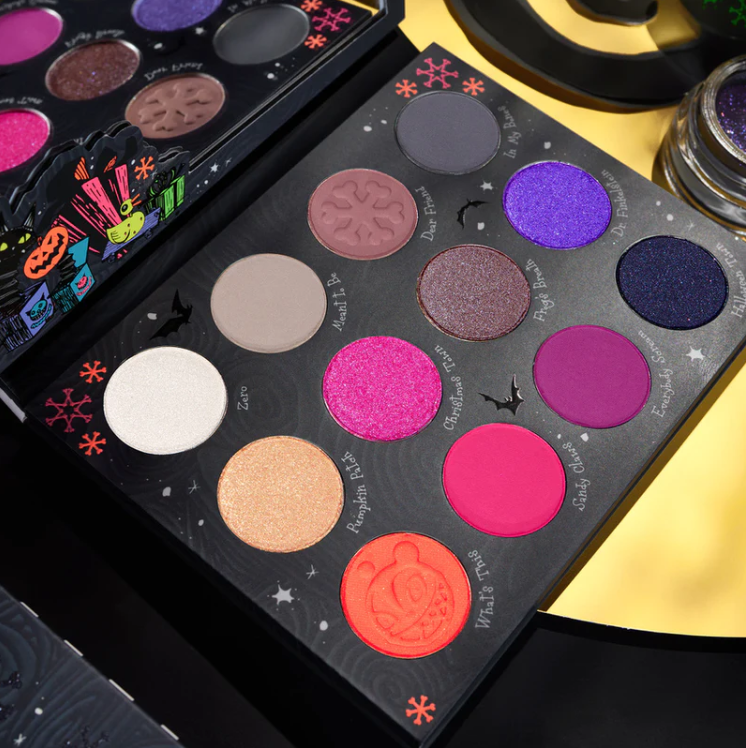 ColourPop ~ The Nightmare Before Christmas *Pressed Shadow Palette