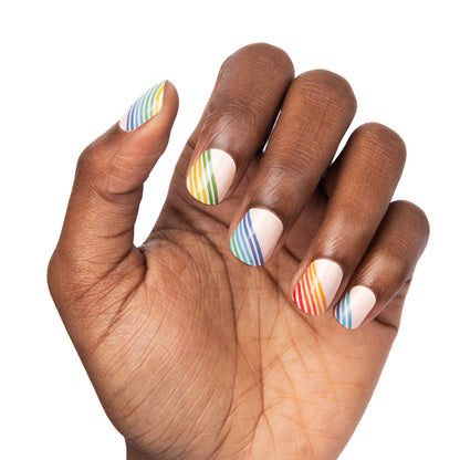 ColorStreet Nail Strips | Rainbow Rhythm | Real Polish | Easy Apply